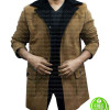 JINGLE ALL THE WAY ARNOLD SCHWARZENEGGER BROWN COAT