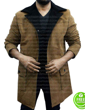 JINGLE ALL THE WAY ARNOLD SCHWARZENEGGER BROWN COAT