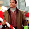 JINGLE ALL THE WAY ARNOLD SCHWARZENEGGER BROWN COAT