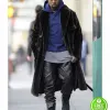 KANYE WEST BLACK LEATHER PANT