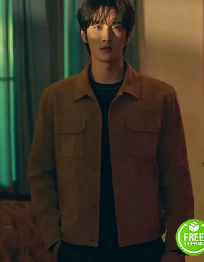 MY NAME AHN BO-HYUN (PIL-DO JEON) SUEDE JACKET