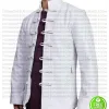 The Matrix Reloaded Collin Chou White Costume Jacket