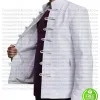 The Matrix Reloaded Collin Chou White Costume Jacket