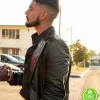 THE TAX COLLECTOR BOBBY SOTO (DAVID) LEATHER JACKET