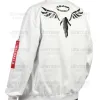 Tokyo Revengers Kazutora Hanemiya (Joe Zieja) White Cotton Bomber Jacket Tokyo Revengers Kazutora Hanemiya (Joe Zieja) White Cotton Bomber Jacket