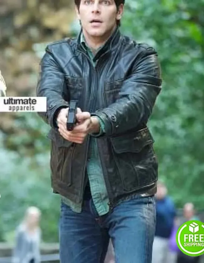 Grimm Nick Burkhardt (David Giuntoli) Black Jacket