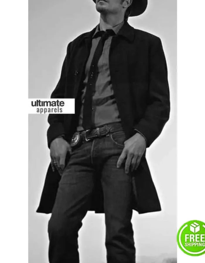 Justified Raylan Givens (Timothy Olyphant) Trench Jacket/Coat Justified Raylan Givens (Timothy Olyphant) Trench Jacket/Coat