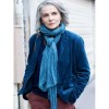 The Staircase Juliette Binoche (Sophie Broussard) Blue Cotton Blazer The Staircase Juliette Binoche (Sophie Broussard) Blue Cotton Blazer