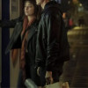 Adam Pålsson Young Wallander Black Leather Bomber Jacket Adam Pålsson Young Wallander Black Leather Bomber Jacket