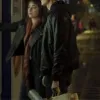 Adam Pålsson Young Wallander Black Leather Bomber Jacket Adam Pålsson Young Wallander Black Leather Bomber Jacket