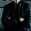 Adam Pålsson Young Wallander Black Leather Bomber Jacket