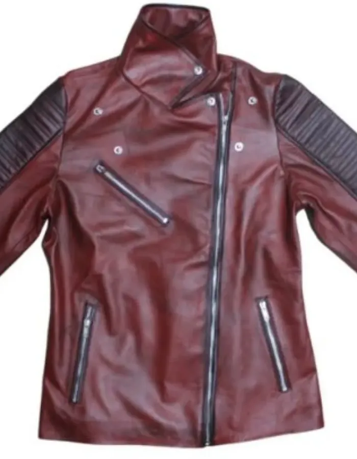 Bank of Dave 2023 Phoebe Dynevor Leather Jacket