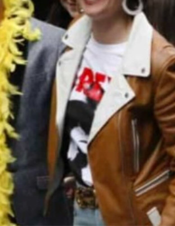 Bolan’s Shoes 2023 Leanne Best Brown Leather Jacket