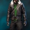 Vigor 1.1 Bridges Xbox Fur Collar Leather Jacket