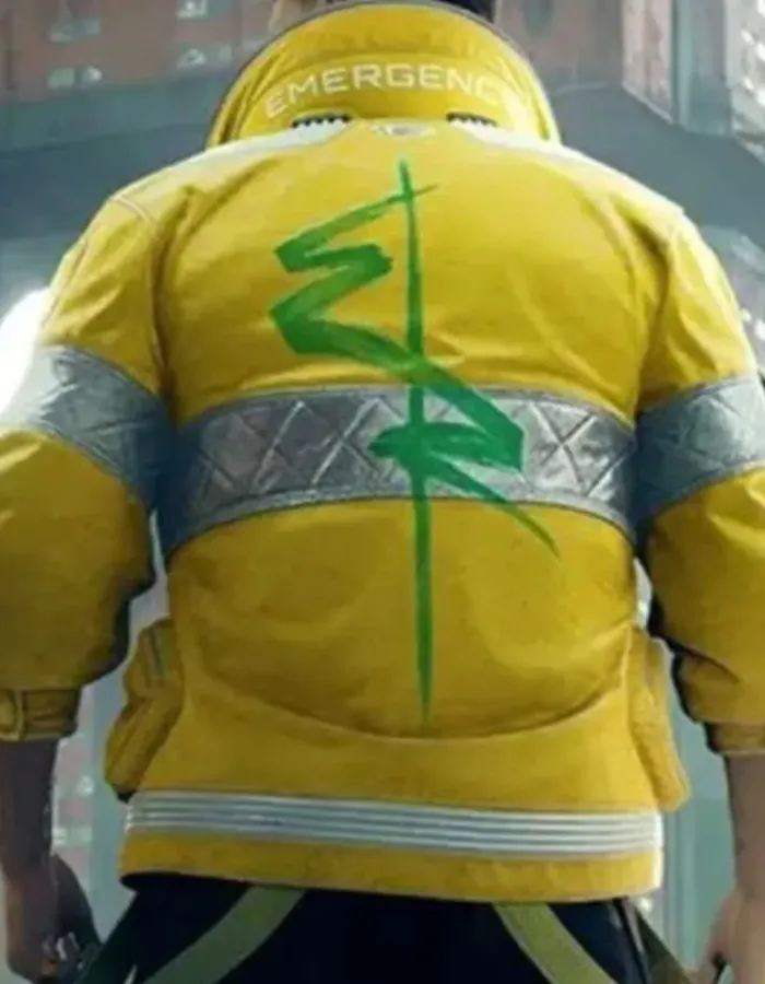 Cyberpunk 2077 David Martinez Yellow Leather Jacket Cyberpunk 2077 David Martinez Yellow Leather Jacket
