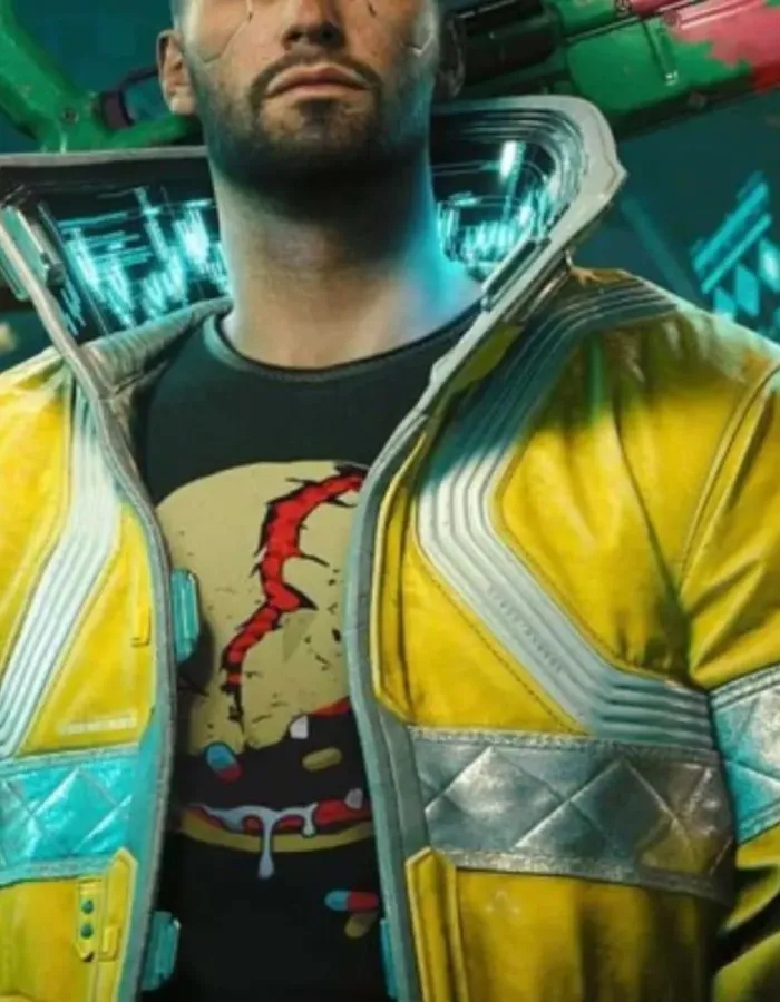Cyberpunk 2077 David Martinez Yellow Leather Jacket Cyberpunk 2077 David Martinez Yellow Leather Jacket