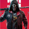 Cyberpunk Ninja Ghostrunner Hooded Leather Jacket Cyberpunk Ninja Ghostrunner Hooded Leather Jacket