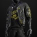 Cyberpunk 2077 Cyborg Black Leather Jacket