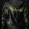 Cyberpunk 2077 Cyborg Black Leather Jacket Cyberpunk 2077 Cyborg Black Leather Jacket