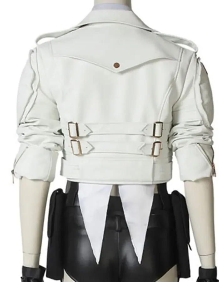 Devil May Cry 5 Lady White Leather Jacket