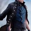 Devil May Cry 5 Vergil Blue and Black Leather Vest