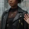 Double Life 2023 Jo Creuzot Black Biker Leather Jacket Double Life 2023 Jo Creuzot Black Biker Leather Jacket