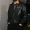 Drake Amici Violente Black Leather Jacket