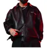 Drake Amici Violente Black Leather Jacket