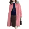 Eileen 2023 Thomasin Mckenzie Pink Wool Coat