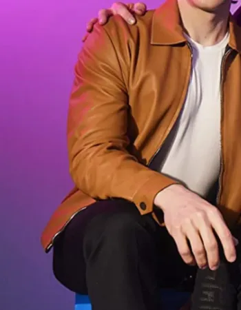 Fairyland 2023 Cody Fern (Eddie) Brown Leather Jacket