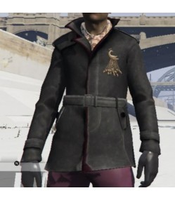 Far Cry 4 Pagan Min Belted Leather Coat