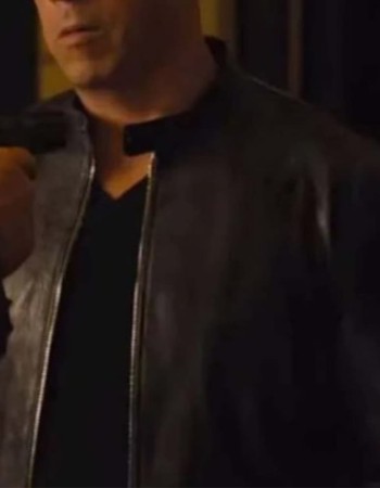 Fast and Furious 9 Dominic Toretto Black Leather Jacket