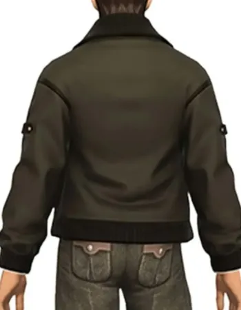 Final Fantasy XIV Black Varsity Jacket