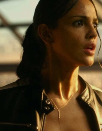Godzilla Vs. Kong Maya Simmons Black Leather Jacket