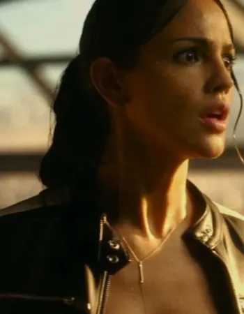 Godzilla Vs. Kong Maya Simmons Black Leather Jacket