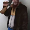 GTA Grand Theft Auto 4 Niko Bellic Leather Bomber Jacket