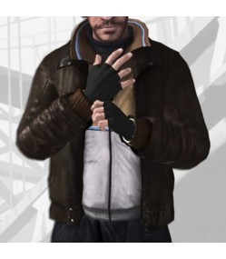 GTA Grand Theft Auto 4 Niko Bellic Leather Bomber Jacket