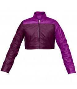 Harley Quinn Injustice 2 Purple Leather Jacket