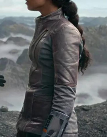 Lost In Space Judy Robinson Brown Leather Jacket
