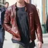 Nicholas Hoult Mad Max Brown Leather Jacket Nicholas Hoult Mad Max Brown Leather Jacket