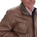 Nick Saban Coach Brown Leather Jacket