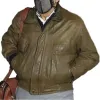 Nick Saban Coach Brown Leather Jacket Nick Saban Coach Brown Leather Jacket