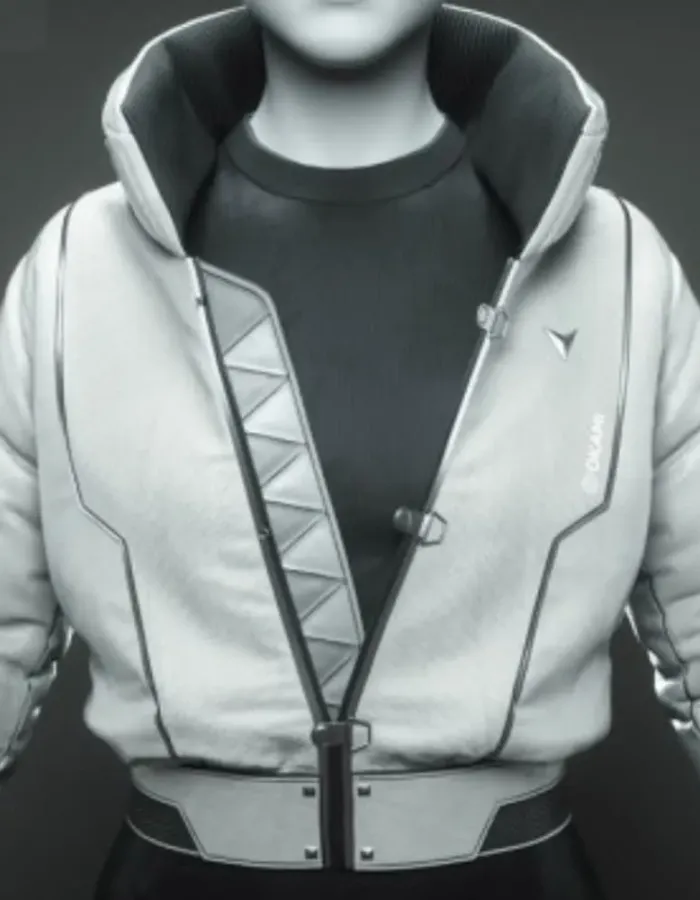 Okami Cyberpunk Bomber Leather Jacket