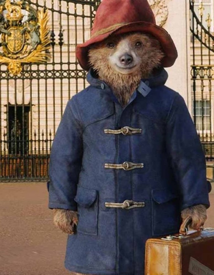 Toggle Duffle Blue Paddington Bear Coat