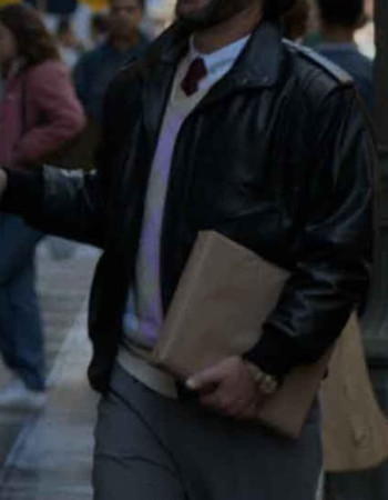 Paul Rudd The Shrink Next Door Black Leather Jacket Paul Rudd The Shrink Next Door Black Leather Jacket