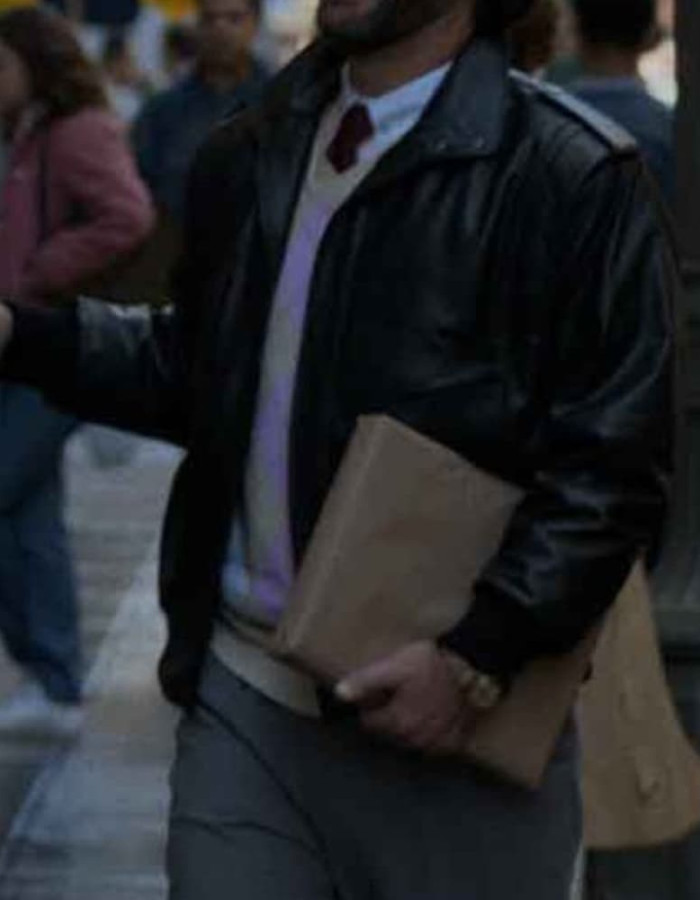 Paul Rudd The Shrink Next Door Black Leather Jacket Paul Rudd The Shrink Next Door Black Leather Jacket