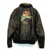 Planet Hollywood Beverly Hills Black Bomber Leather Jacket