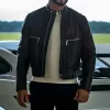 Power Book II Ghost S03 Berto Colon Black Leather Jacket