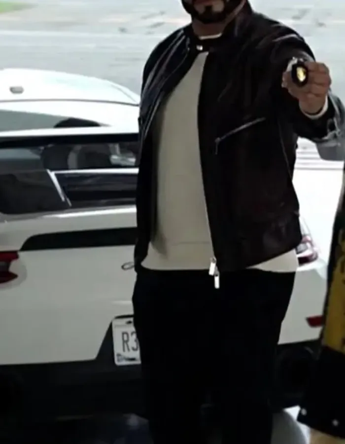 Power Book II Ghost S03 Berto Colon Black Leather Jacket