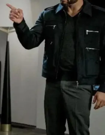 Power Book II Ghost S03 Lorenzo Tejada Black Jacket Power Book II Ghost S03 Lorenzo Tejada Black Jacket
